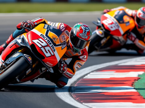 découvrez comment pedro acosta impressionne en motogp en lançant un tacle audacieux à son futur coéquipier marc marquez, le tout sans la moindre pression.