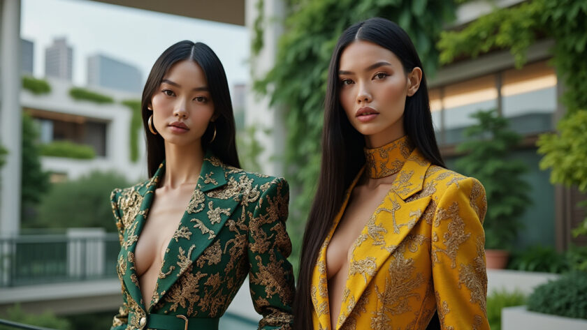 découvrez comment saint levant et bella hadid, deux icônes engagées, redéfinissent l'univers du luxe en alliant responsabilité et élégance dans leurs créations innovantes.