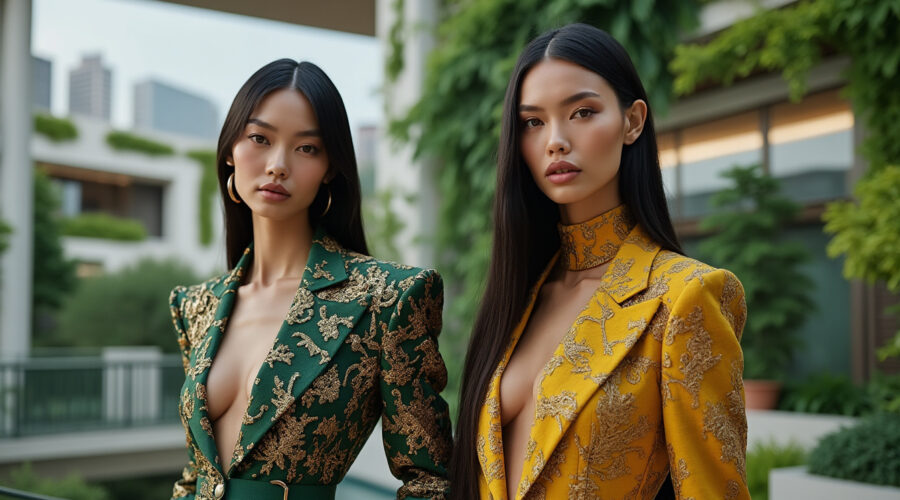 découvrez comment saint levant et bella hadid, deux icônes engagées, redéfinissent l'univers du luxe en alliant responsabilité et élégance dans leurs créations innovantes.