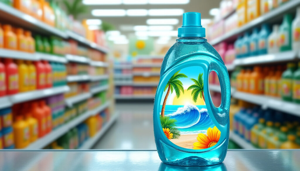 découvrez un liquide vaisselle innovant en supermarché qui évoque instantanément l'esprit des vacances, pour rendre votre quotidien plus agréable et rafraîchissant.
