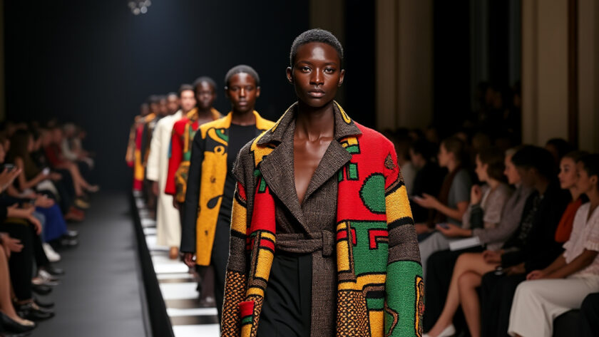 à la fashion week de paris, maxhosa africa célèbre le panafricanisme avec des créations vibrantes qui mettent en lumière la richesse des cultures africaines.