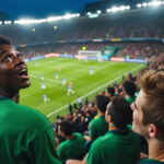 découvrez la réaction de camara, émerveillé par les buts spectaculaires et exceptionnels des verts lors du match asse-mhsc.