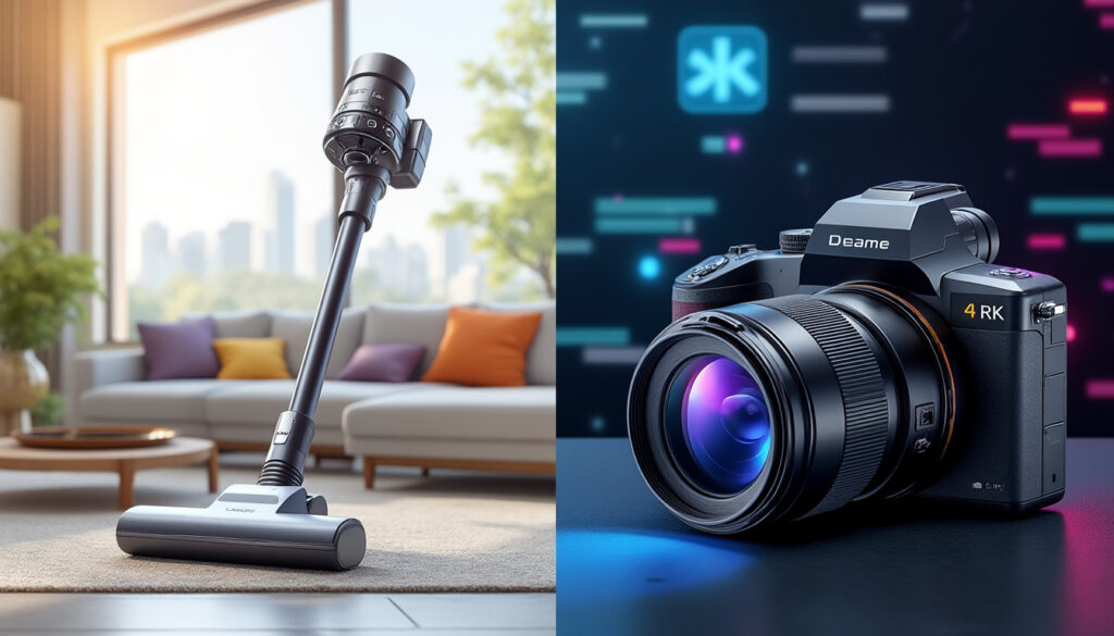 découvrez l'évolution de dreame en dreame group, une marque visionnaire passant de l'aspirateur innovant à la caméra 8k, illustrant une croissance spectaculaire et une diversification technologique impressionnante.