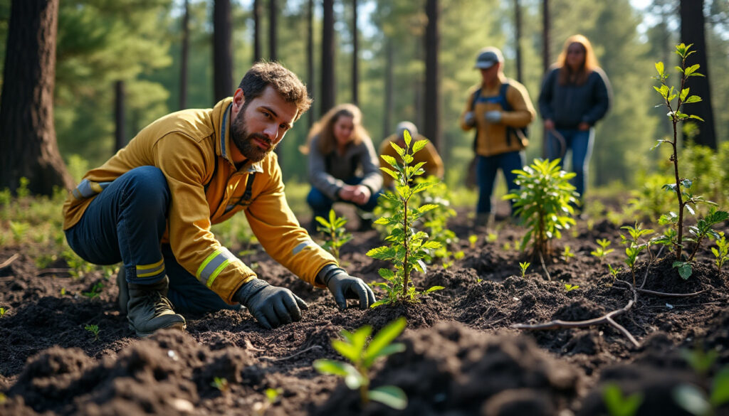 foretver : une marque solidaire engagée née de la lutte contre les incendies, pour agir ensemble et se sentir utiles à la préservation de la nature.
