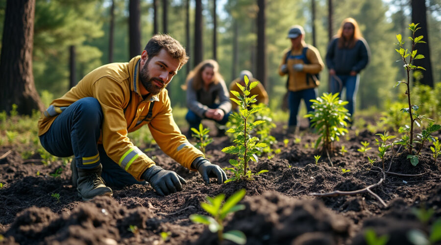 foretver : une marque solidaire engagée née de la lutte contre les incendies, pour agir ensemble et se sentir utiles à la préservation de la nature.
