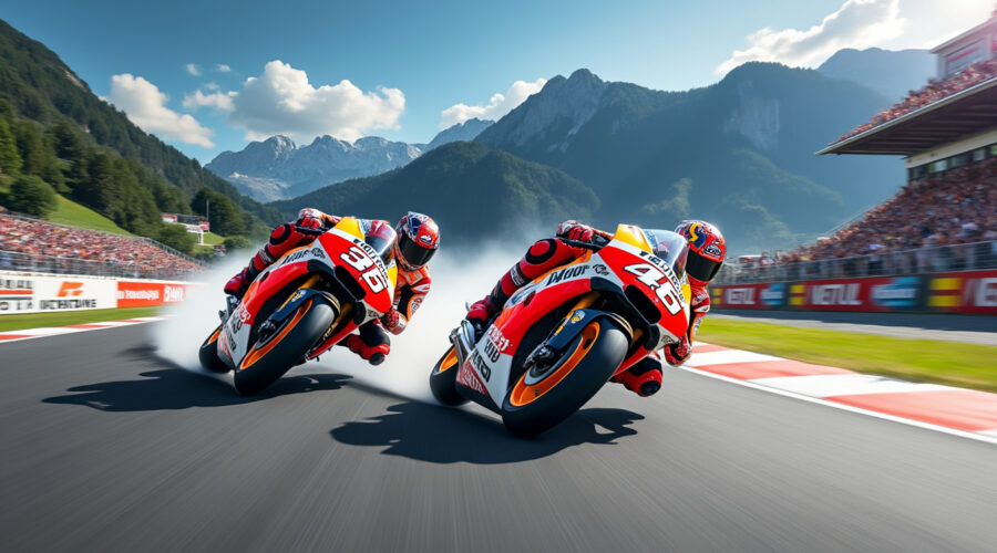 découvrez les horaires et les chaînes tv pour suivre le gp d'autriche 2026 du motogp, avec l'affrontement épique entre marquez et martin à ne pas manquer.