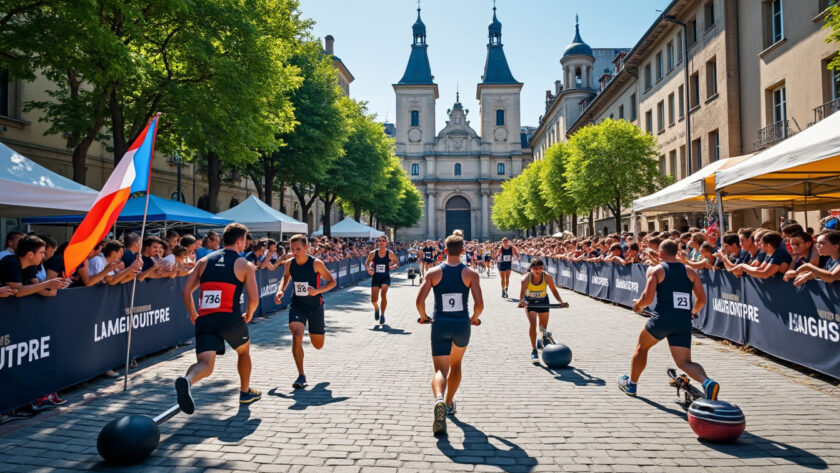 participez à la première édition de la marques avenue cup à romans-sur-isère ce samedi, un défi sportif unique inspiré de l’hyrox, alliant endurance et compétition dans une ambiance conviviale.