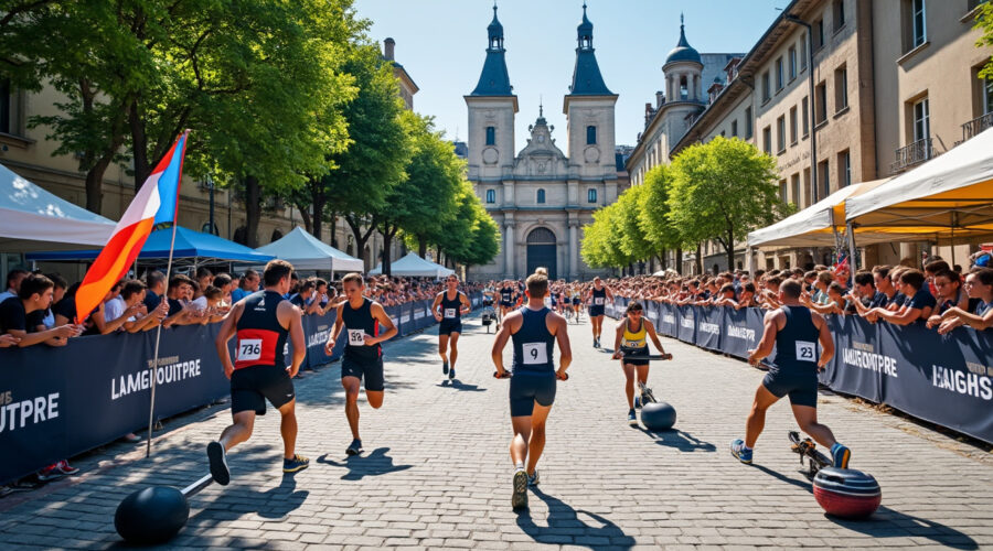 participez à la première édition de la marques avenue cup à romans-sur-isère ce samedi, un défi sportif unique inspiré de l’hyrox, alliant endurance et compétition dans une ambiance conviviale.