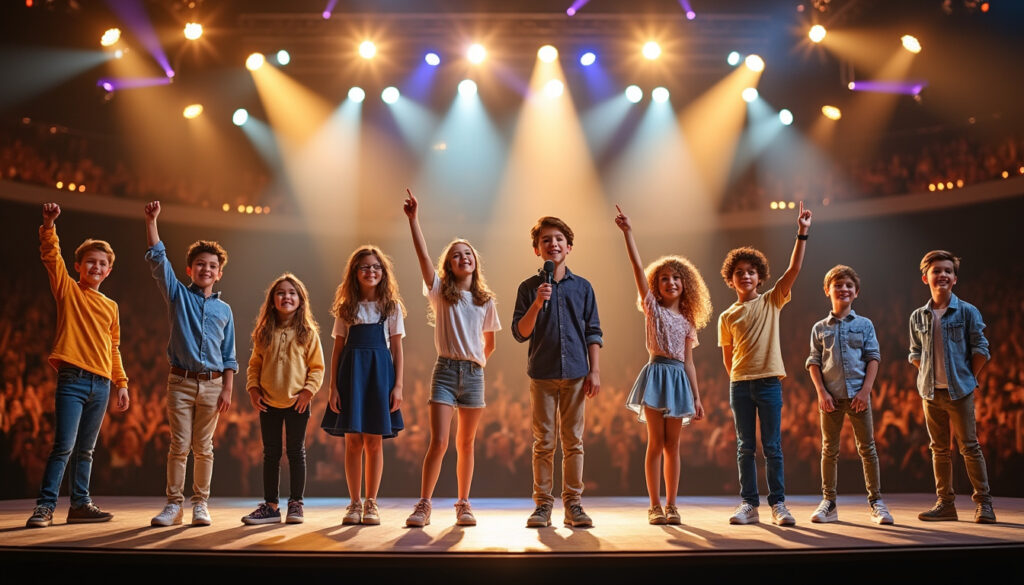 découvrez les huit jeunes talents qualifiés pour la grande finale de the voice kids 2026 et retrouvez les enjeux de cette ultime étape.