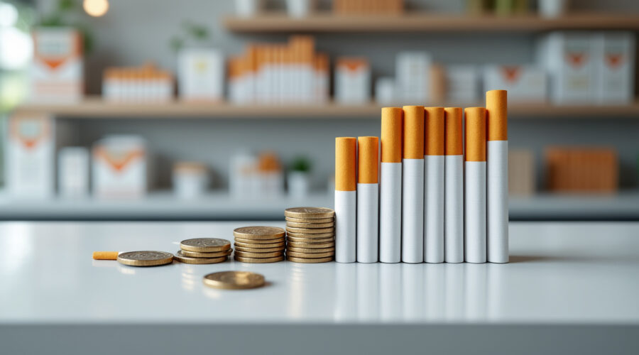 plusieurs marques de cigarettes devraient baisser leurs prix prochainement, avec une réduction pouvant atteindre 40 centimes par paquet.