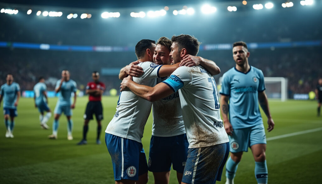 au terme d’un match éprouvant à troyes, l’om retrouve enfin le chemin de la victoire en ligue 1 et relance sa dynamique.