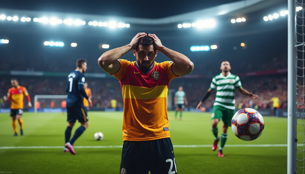 en ligue des champions, le rc lens a payé son manque de réalisme face au sporting portugal, malgré une prestation qui lui laissait espérer mieux.