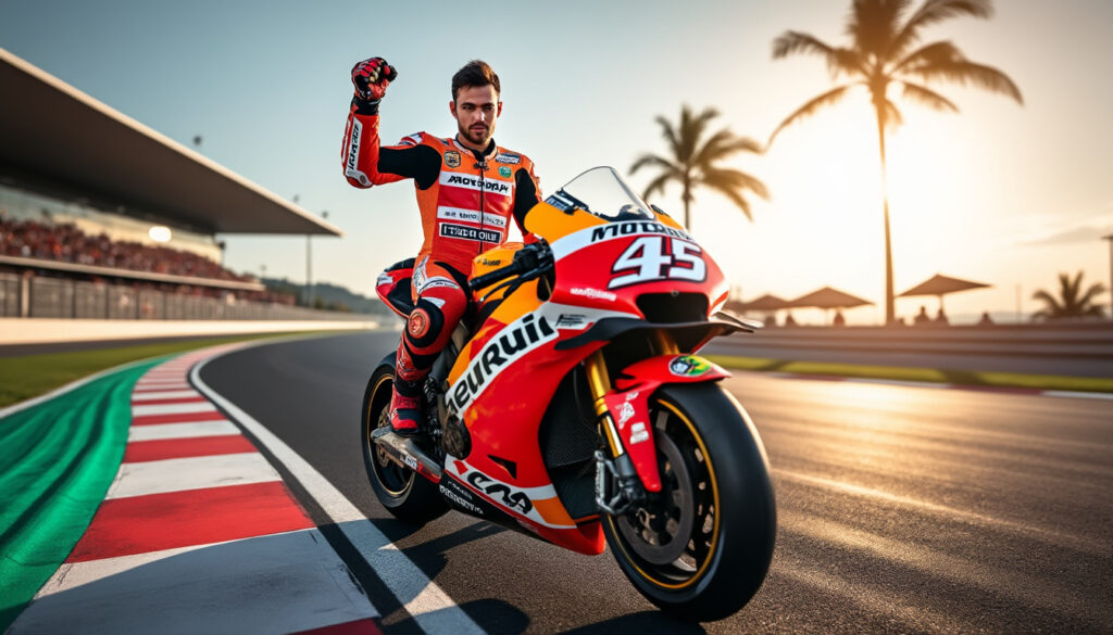 marc márquez remporte le sprint en indonésie et prend la tête du championnat motogp. une victoire marquante qui relance la lutte pour le titre.
