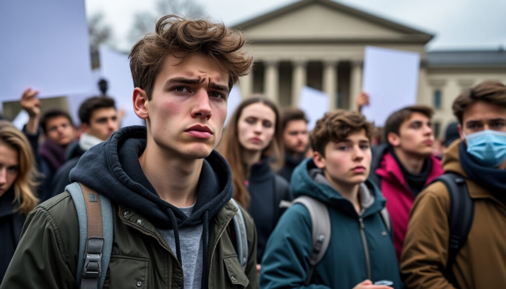 mobilisation lycéenne : nathanaël estime que les avancées obtenues face au gouvernement restent insuffisantes et appelle à poursuivre le dialogue.