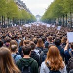la mobilisation lycéenne se poursuit avec un troisième acte qui pourrait rassembler entre 20 000 et 40 000 personnes dans les rues.