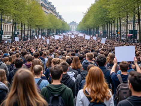 la mobilisation lycéenne se poursuit avec un troisième acte qui pourrait rassembler entre 20 000 et 40 000 personnes dans les rues.