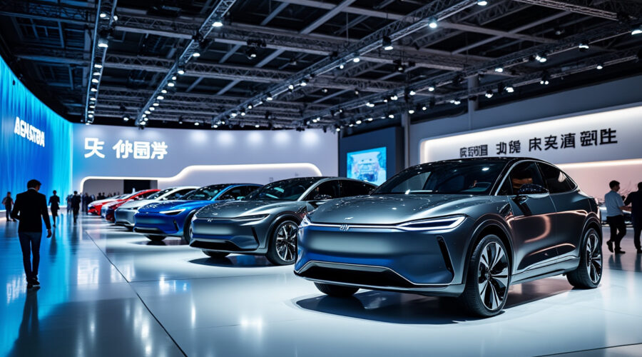 au mondial de l’auto, les constructeurs chinois gagnent du terrain et défient les marques européennes grâce à leurs innovations, leurs prix et leur stratégie.