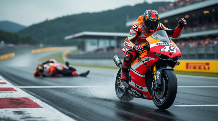 marc márquez s’impose au motogp du japon, tandis que johann zarco clôt un week-end difficile par une quatrième chute.