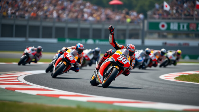 au gp du japon, marc márquez remporte la course sprint. les pilotes français inscrivent des points dans une course intense de motogp.
