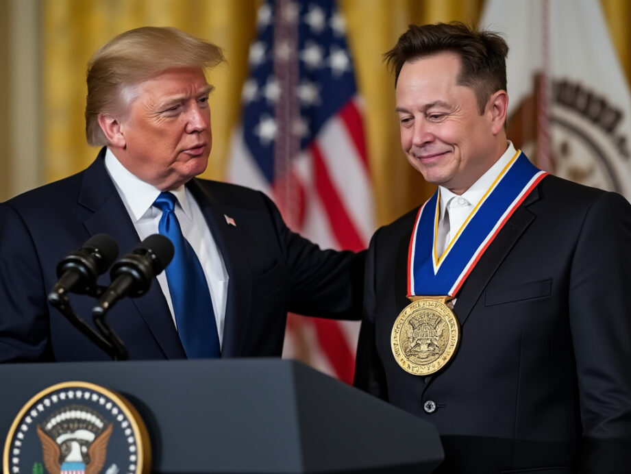 donald trump remet une médaille scientifique à elon musk et le qualifie de « trésor national », une distinction qui suscite l’attention.