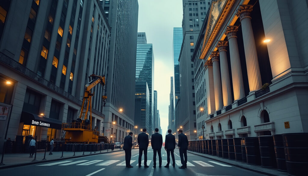 wall street hésite face à la hausse persistante du pétrole et à la politique restrictive de la fed, qui pèsent sur les marchés et les perspectives économiques.
