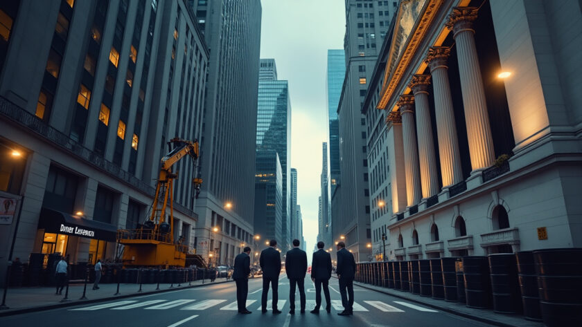 wall street hésite face à la hausse persistante du pétrole et à la politique restrictive de la fed, qui pèsent sur les marchés et les perspectives économiques.